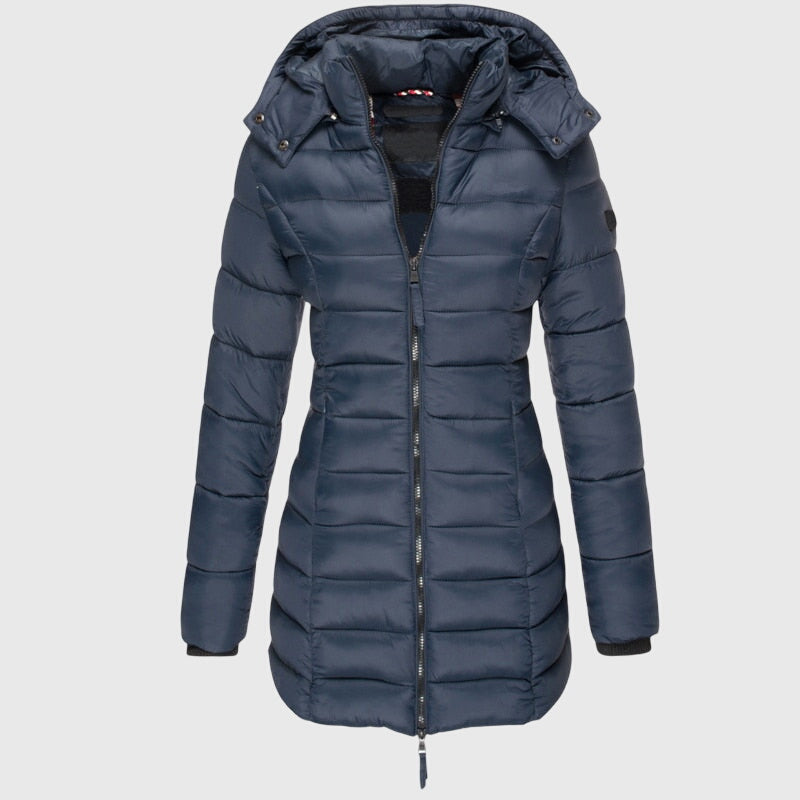 Samantha | Cozy Long Down Jacket