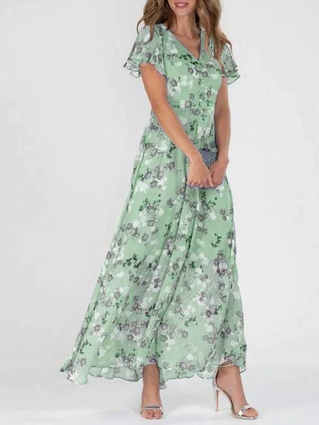 Eveline - Vestido Etéreo Fluyente