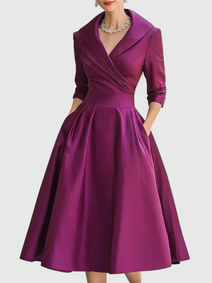 Zyrah - Vestido Midi Elegante