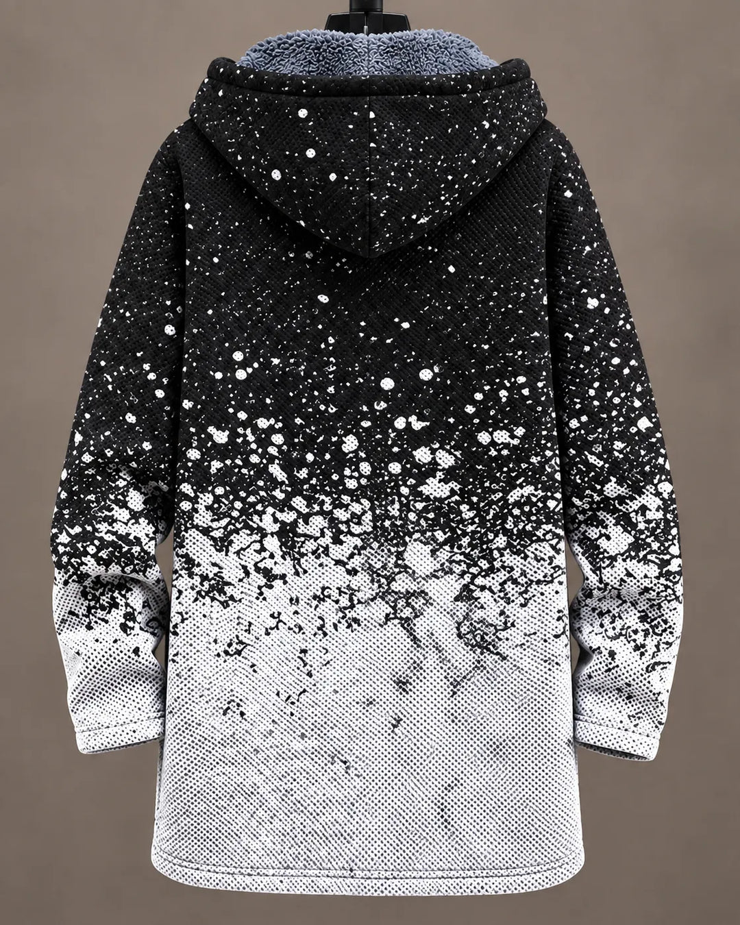 Georgina | Speckled Print Hooded Jacket