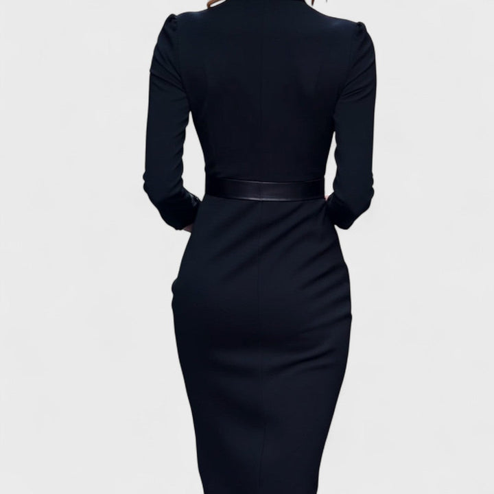 Elisanne - Vestido de Elegancia Ejecutiva