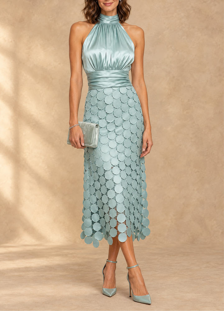 Celine | Elegant Midi Dress For Ceremonies