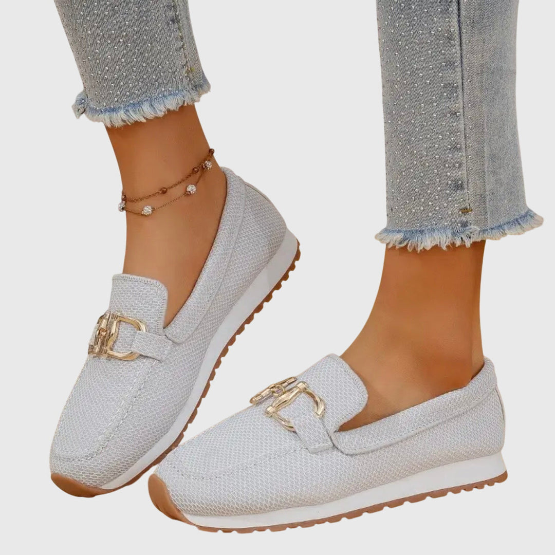 Sophie | Comfort Loafers with Gold Detail
