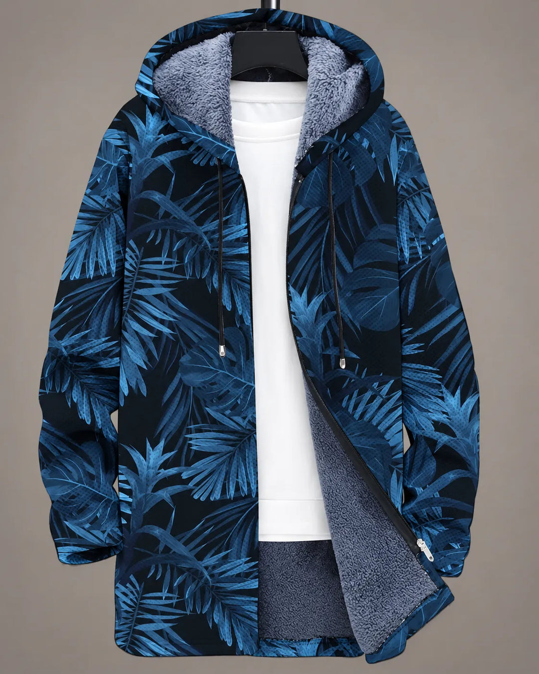 Isadora | Mosaic Print Hooded Jacket