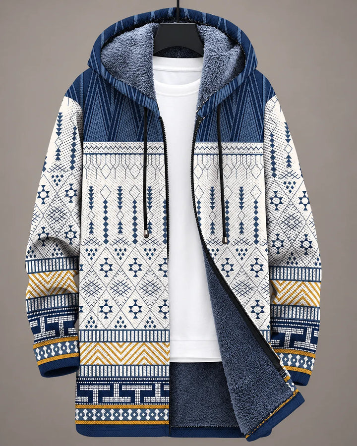 Madeline | Cat Print Hooded Jacket