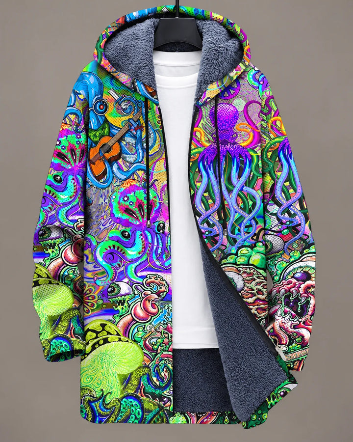 Marina | Ocean Art Hooded Jacket
