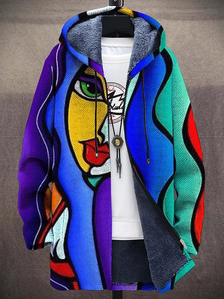 Melinda | Artistic Hooded Cardigan