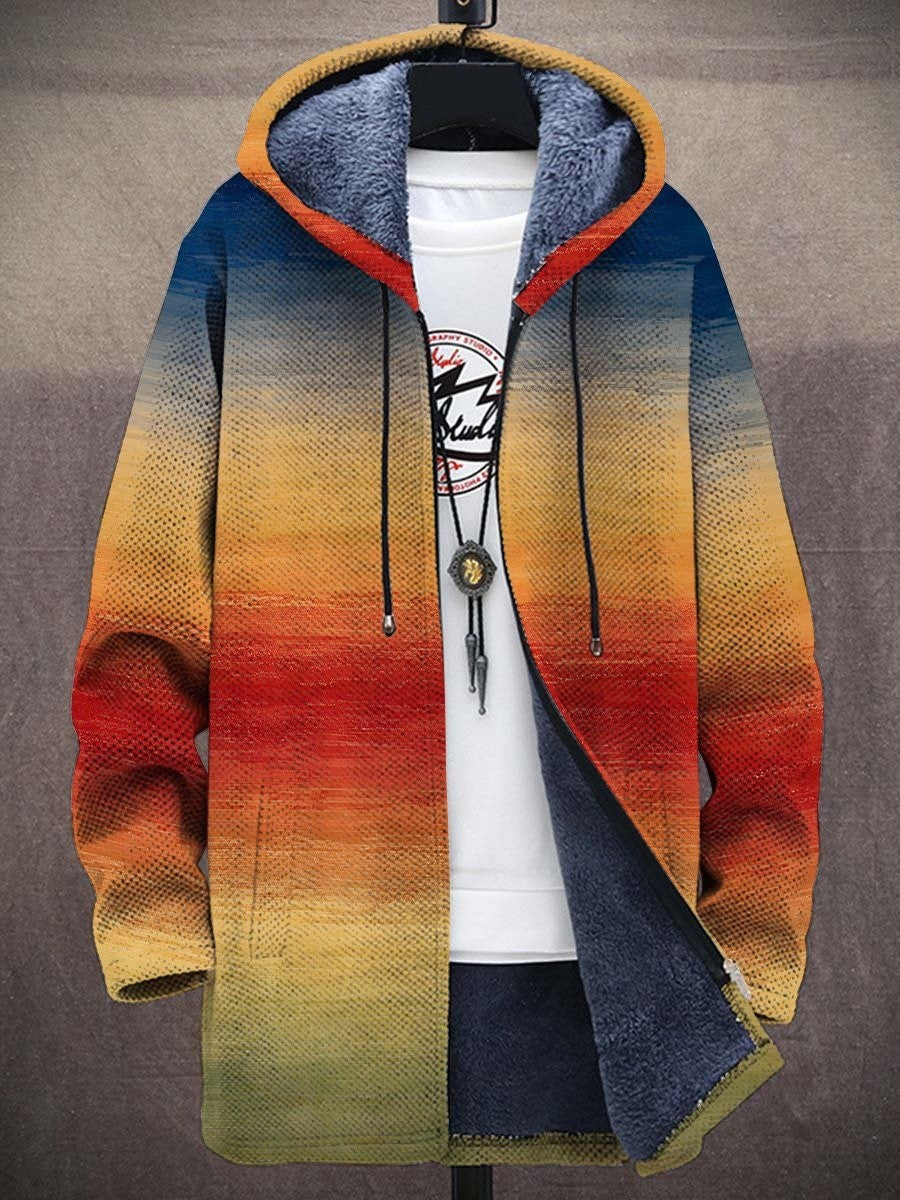 Cressida | Gradient Hooded Cardigan