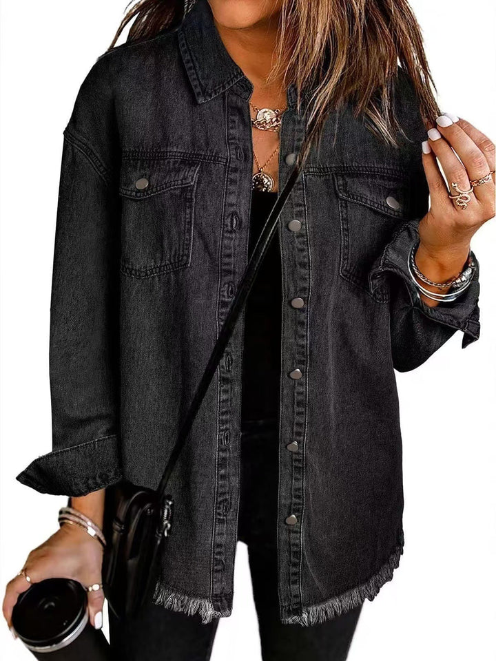 Giselle - Timeless Denim Jacket With Classic Style