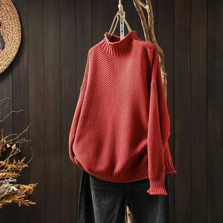 Barbara | Relaxed Textured Knit Sweater