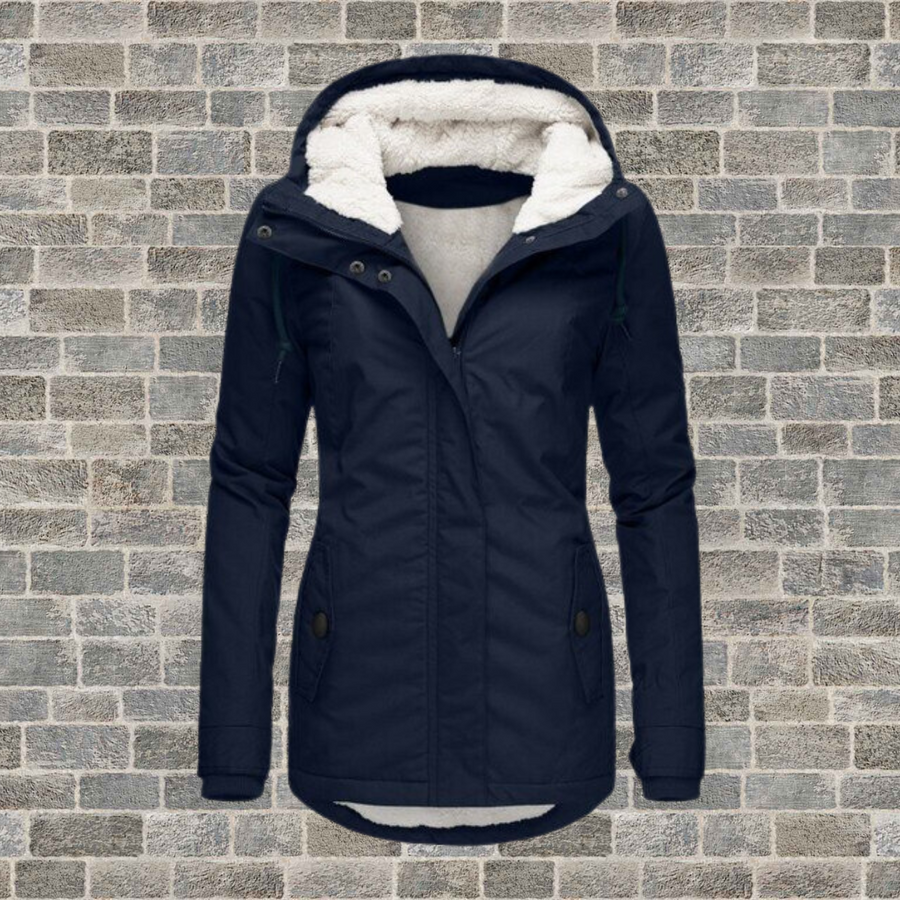 Bootstrap File Icons Jenna - Cozy Sherpa Hoodie Coat