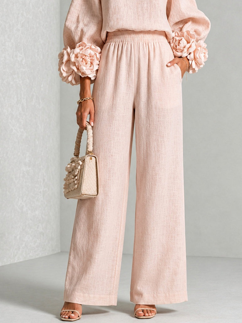 ROSANNE | FLORAL CUFF TWO-PIECE SET