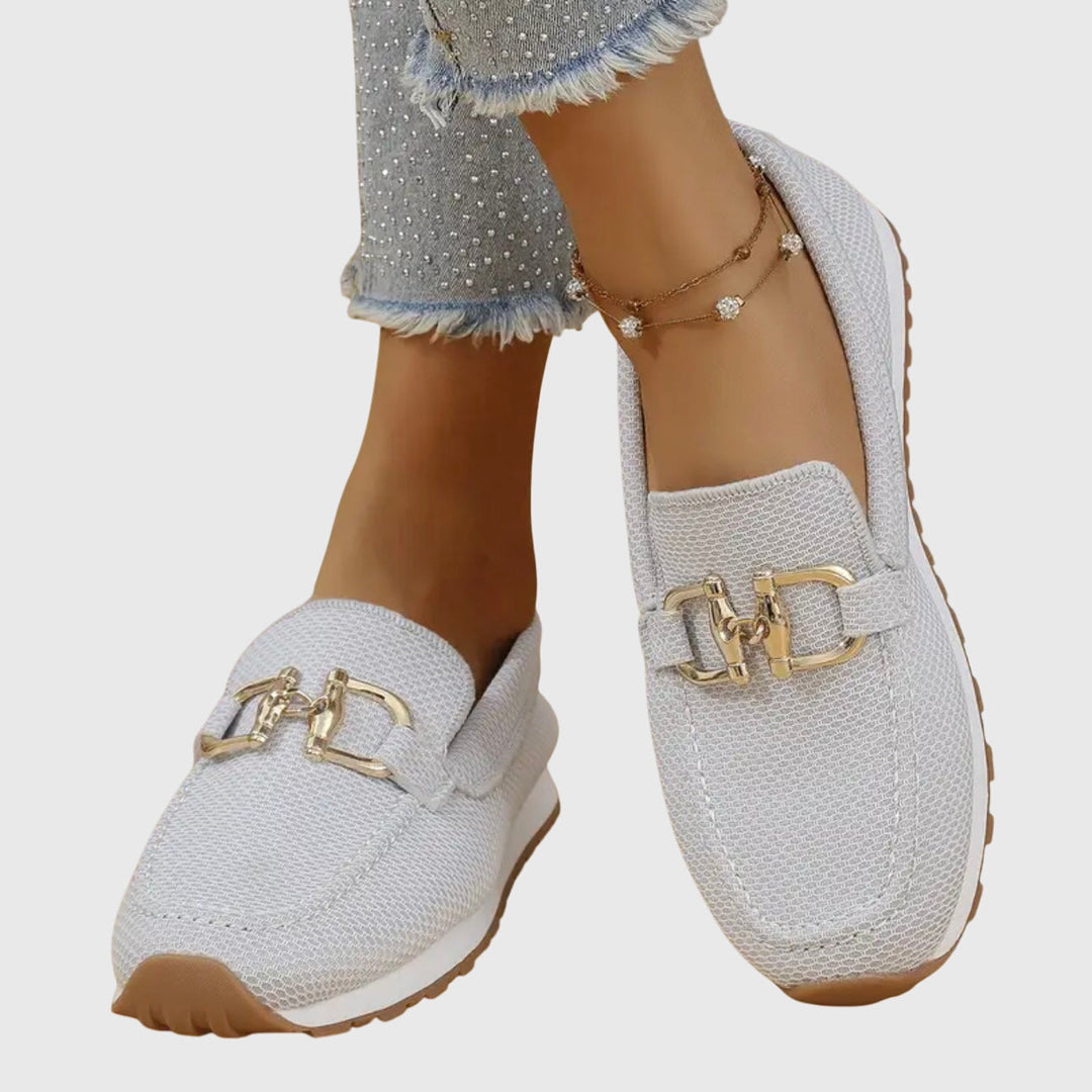 Sophie | Comfort Loafers with Gold Detail