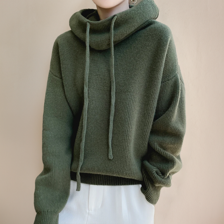 Lia - Elegant Turtleneck Sweater for a Sophisticated Style