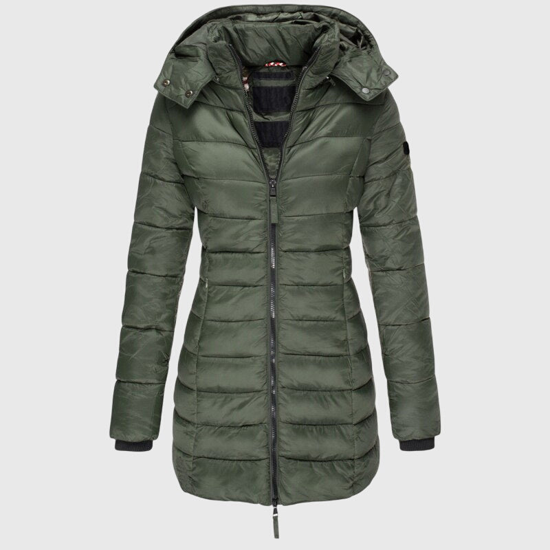 Samantha | Cozy Long Down Jacket