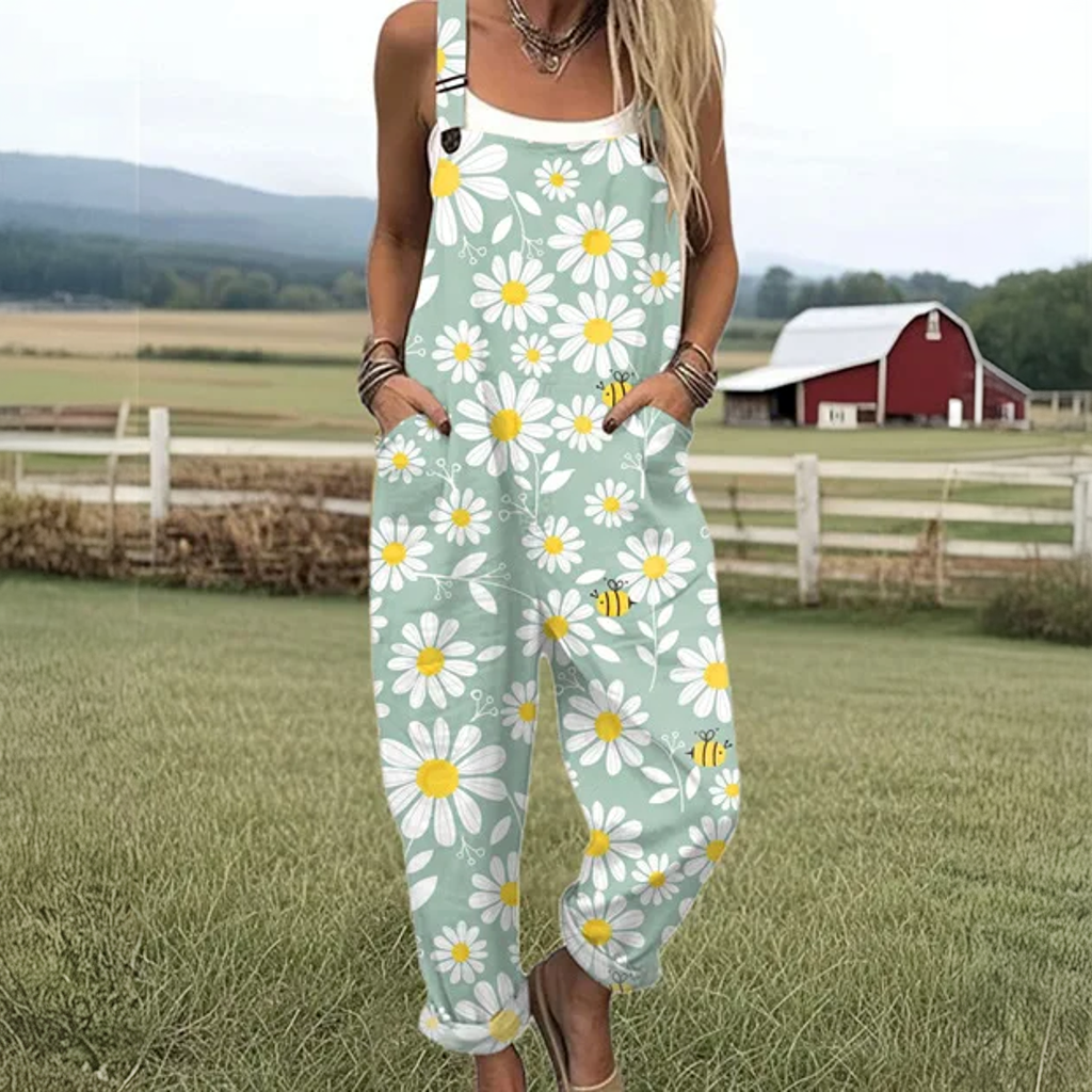 Daisy Meadow Dungarees