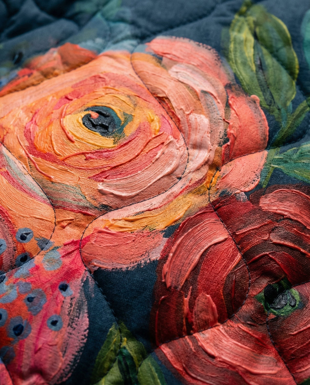 Women’s Vintage Floral Quilted Jacket