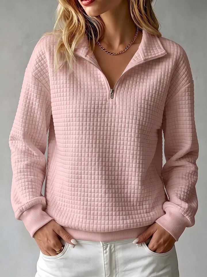 Brynmore | Casual Loose Waffle Knit Pullover