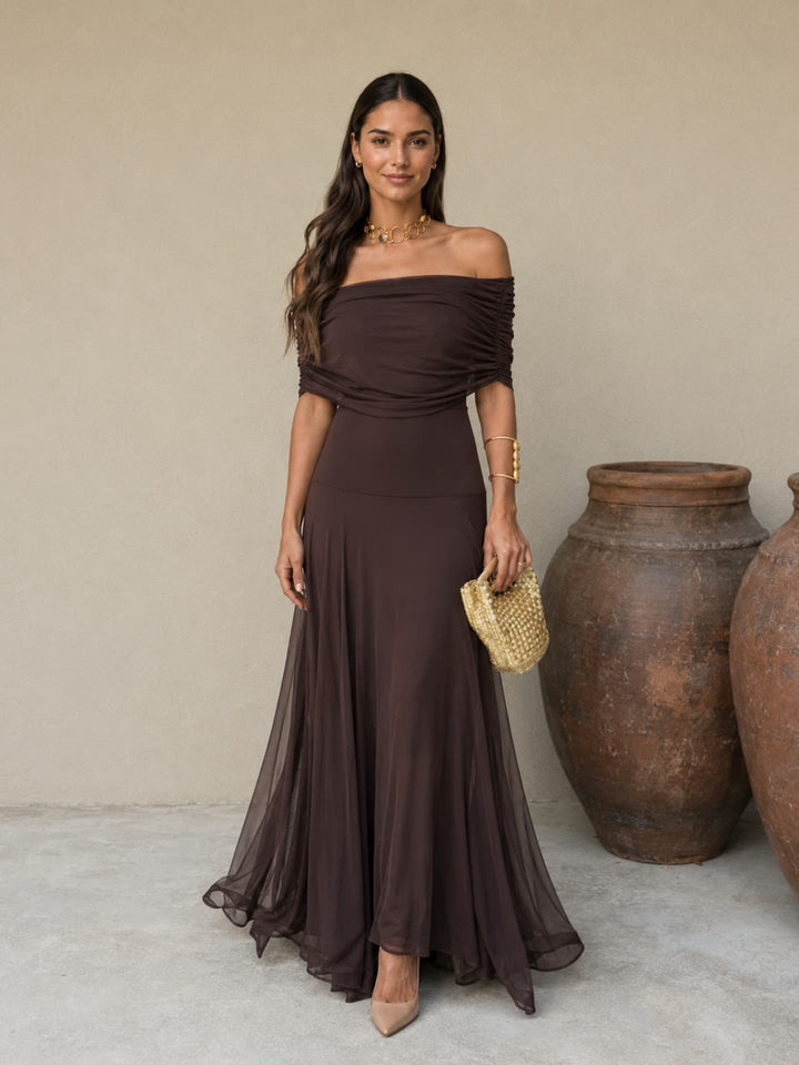 Adriana™ | Toledo-Style Dress in Brown