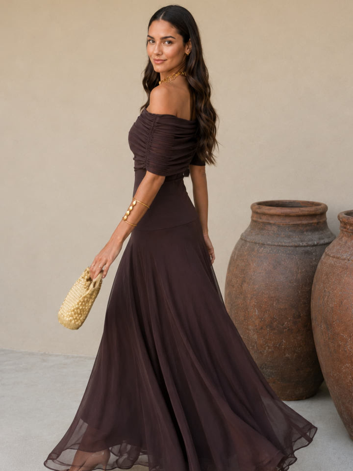 Adriana™ | Toledo-Style Dress in Brown